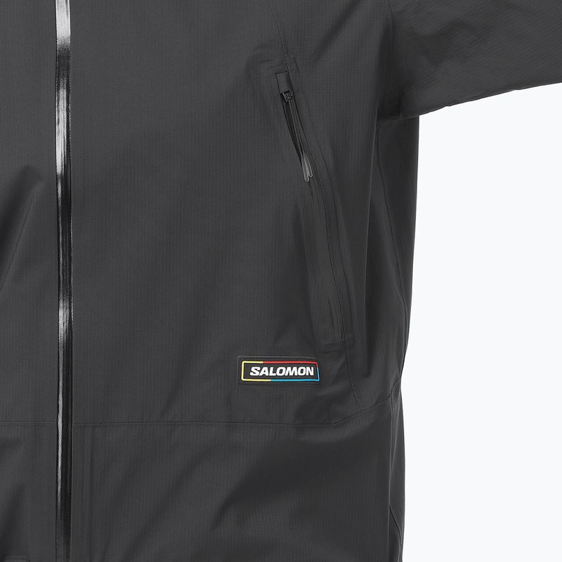 Women's rain jacket Salomon Outquest 2.5L deep black 4