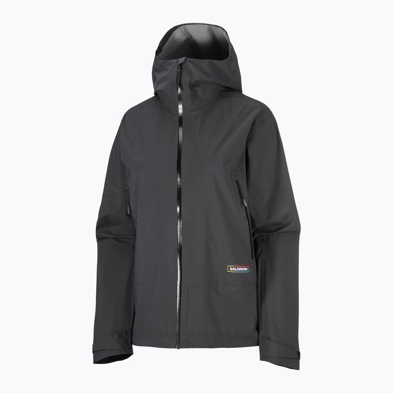 Women's rain jacket Salomon Outquest 2.5L deep black 6