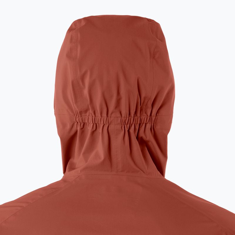Men's running jacket Salomon Bonatti Waterproof burnt umber 3