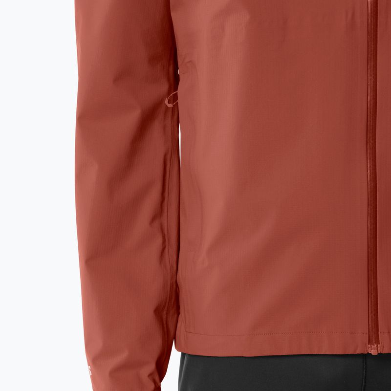 Men's running jacket Salomon Bonatti Waterproof burnt umber 6