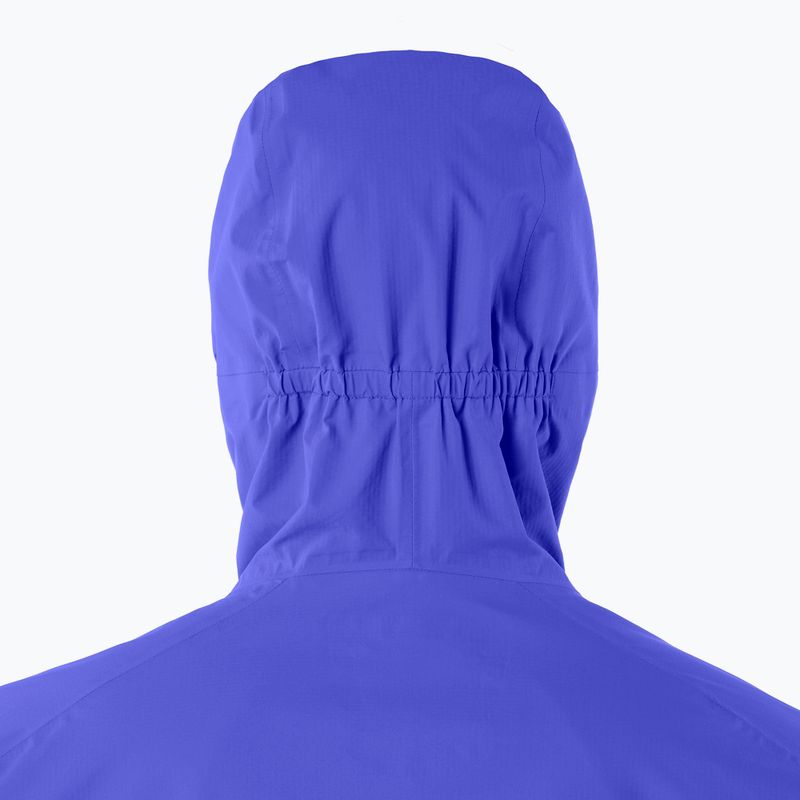 Men's running jacket Salomon Bonatti Waterproof clematis blue 3