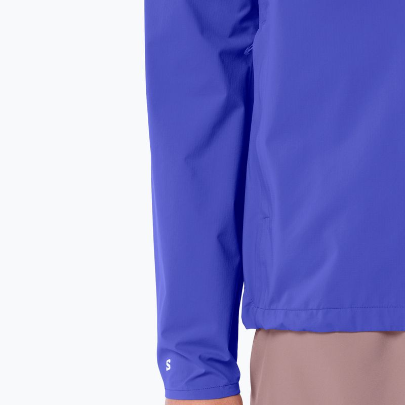 Men's running jacket Salomon Bonatti Waterproof clematis blue 6