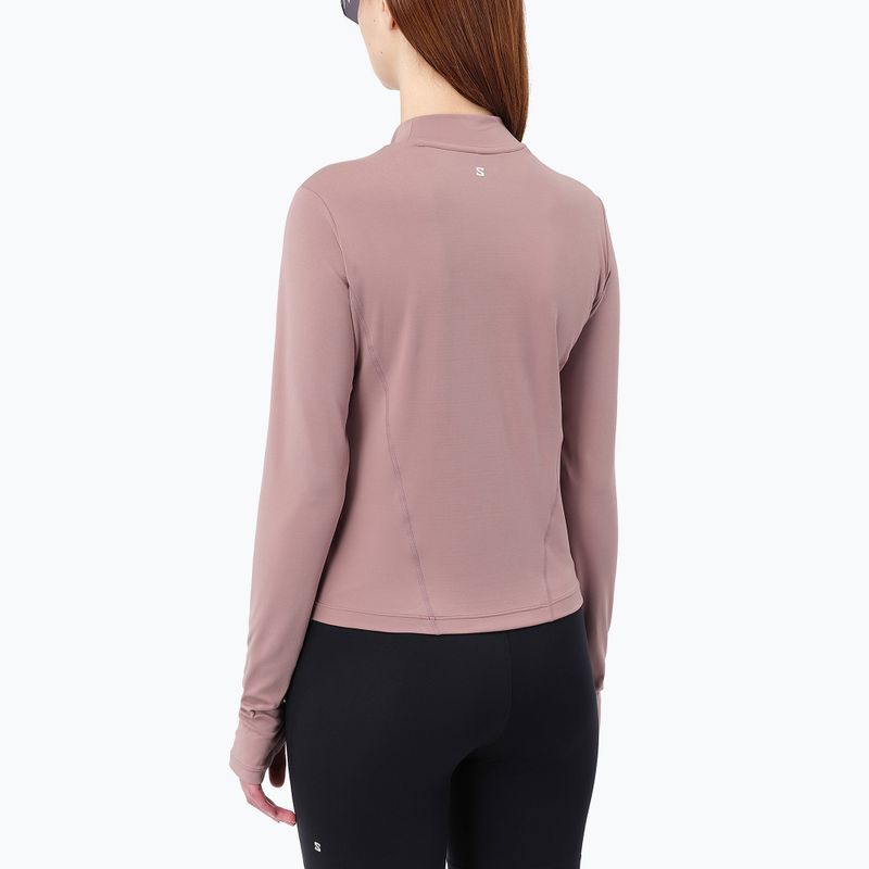 Women's running longsleeve Salomon Bliss antler 2
