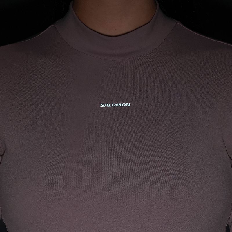 Women's running longsleeve Salomon Bliss antler 4