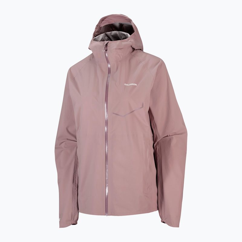 Women's running jacket Salomon Bonatti Waterproof antler 7