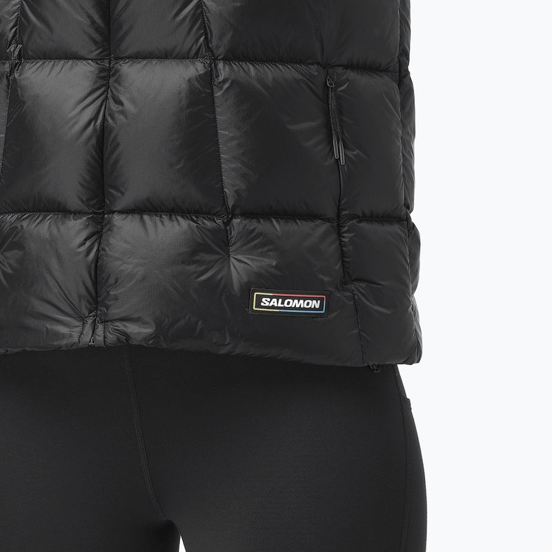 Women's gilet Salomon Outpulse Down deep black 5