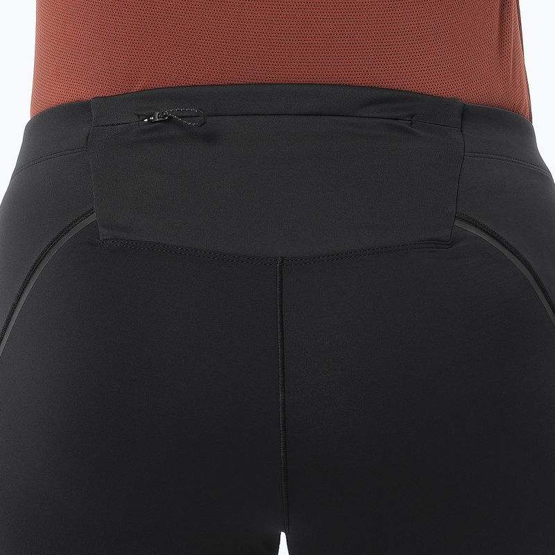 Women's running leggings Salomon Sense Softshell Tights deep black 4