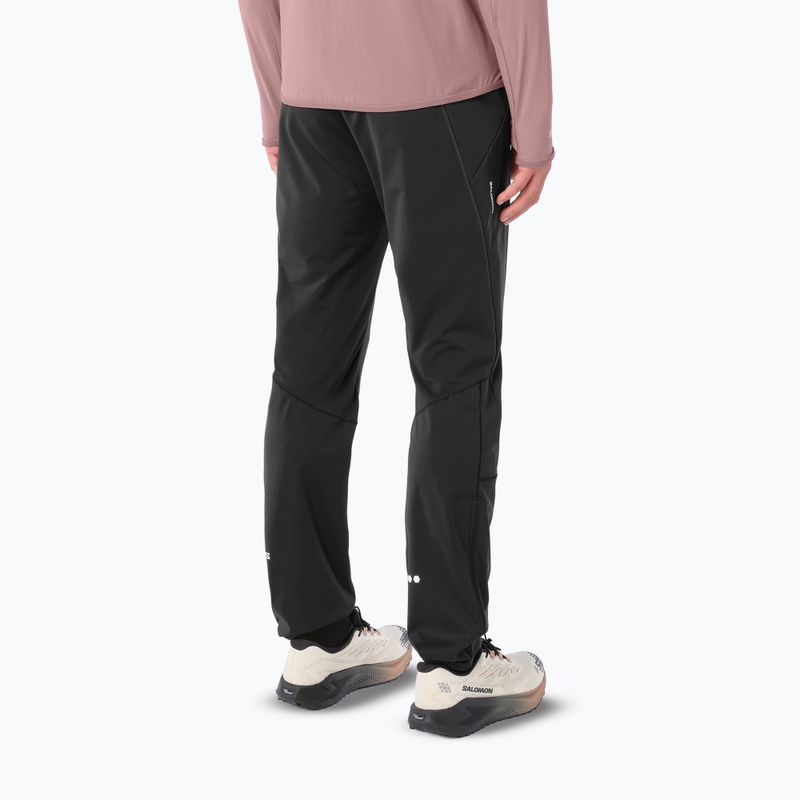 Men's running trousers Salomon Sense Softshell Pants deep black 2