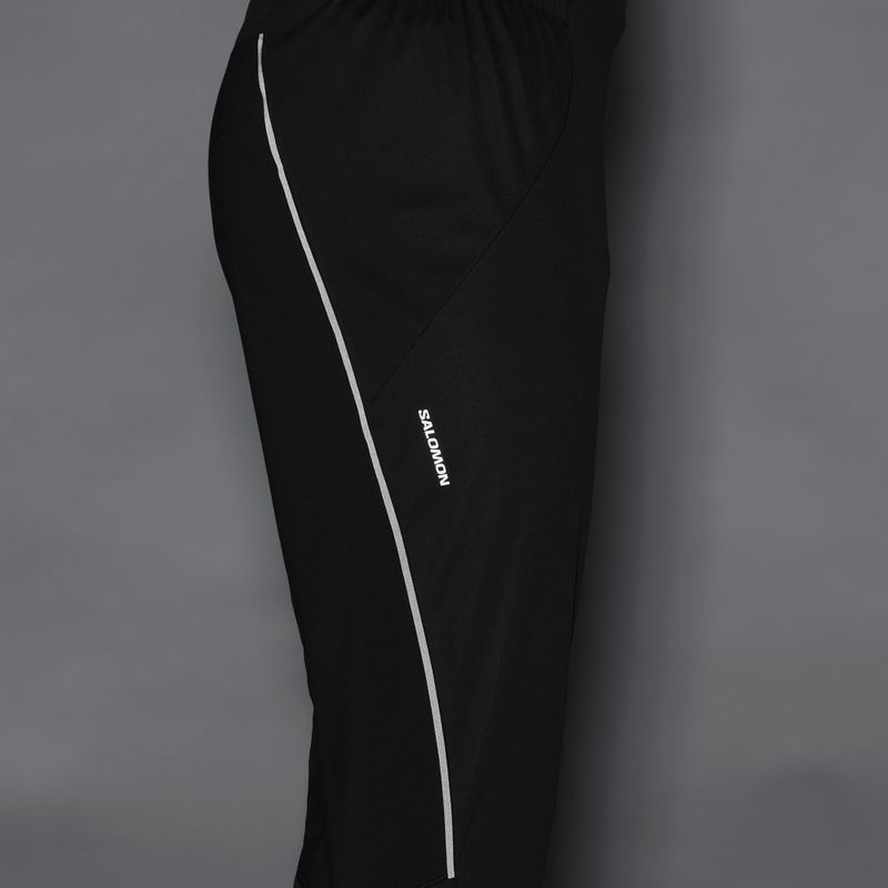 Men's running trousers Salomon Sense Softshell Pants deep black 6