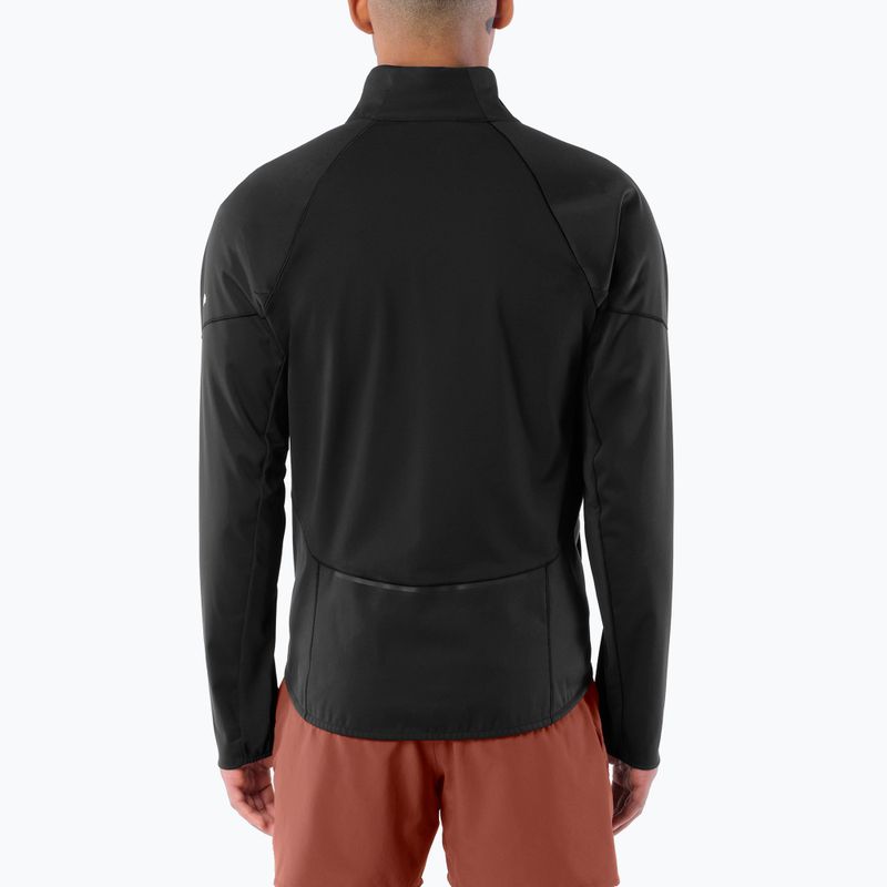 Men's running jacket Salomon Sense Softshell Jacket deep black 2