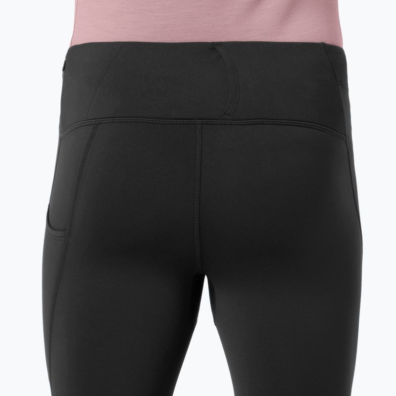 Men's running leggings Salomon Shakeout Core Warm Tights deep black 6