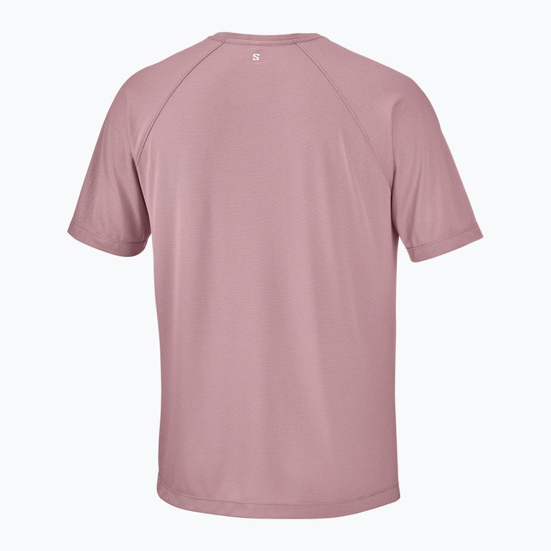 Men's running shirt Salomon Shakeout Core SS Tee antler 5
