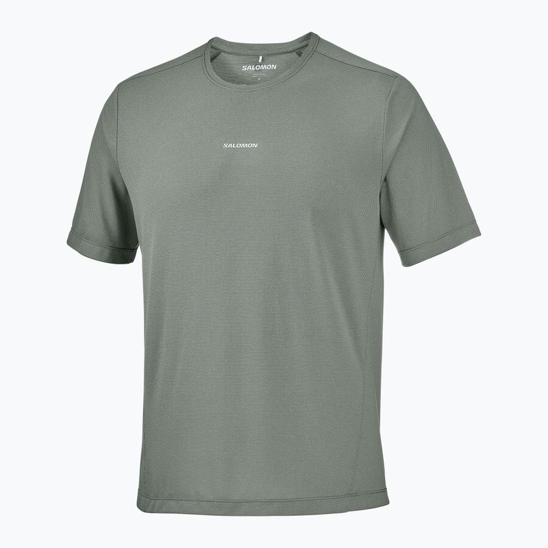 Men's running shirt Salomon Shakeout Core SS Tee castor gray 4