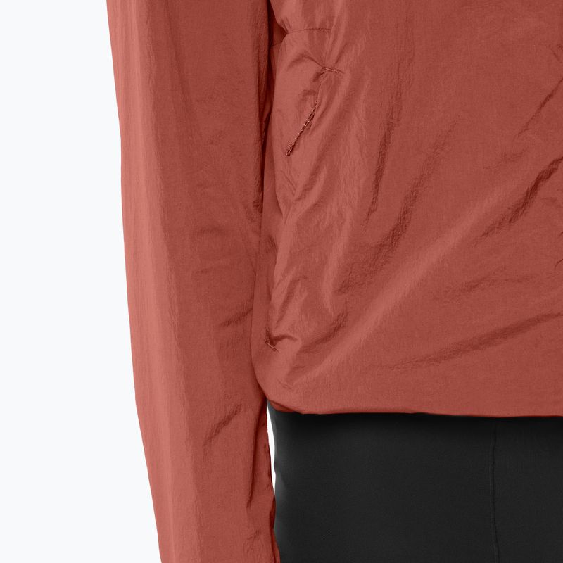 Men's running jacket Salomon Shakeout Fly burnt umber 6