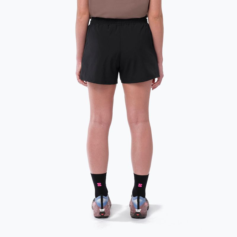 Women's running shorts Salomon SHKout Courtney 4" deep black 2