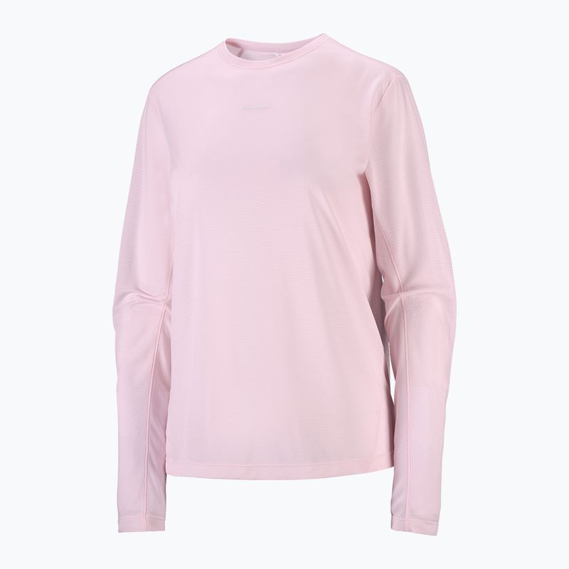Women's running longsleeve Salomon Shakeout Core LS Tee icy pink 4