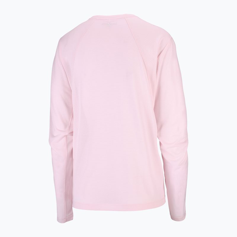 Women's running longsleeve Salomon Shakeout Core LS Tee icy pink 5