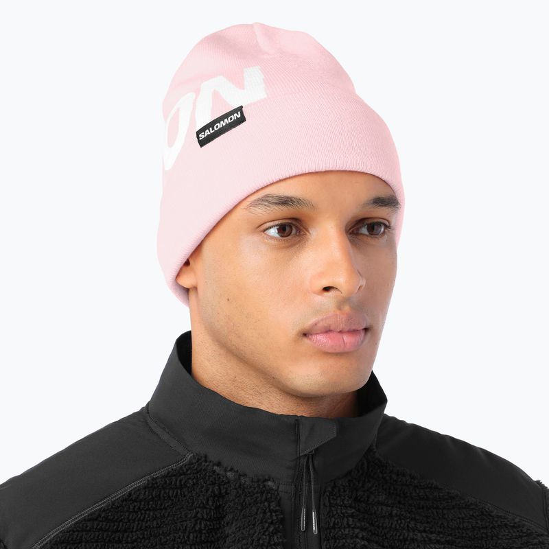 Winter hat Salomon Hermitage icy pink 2