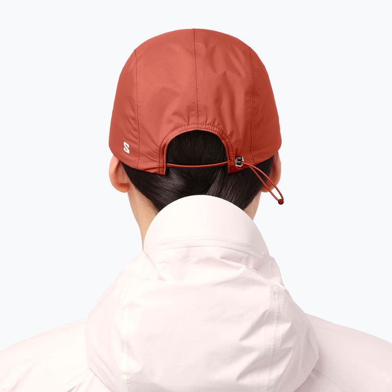 Baseball cap Salomon Bonatti Pro 5 Panel burnt umber 3