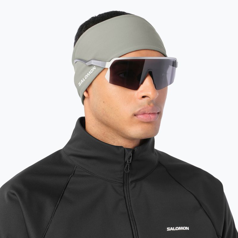Headband Salomon Run Tech Headband castor gray 2
