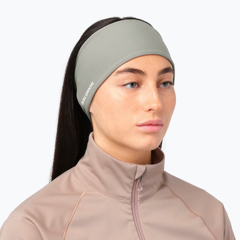 Headband Salomon Run Tech Headband castor gray 3