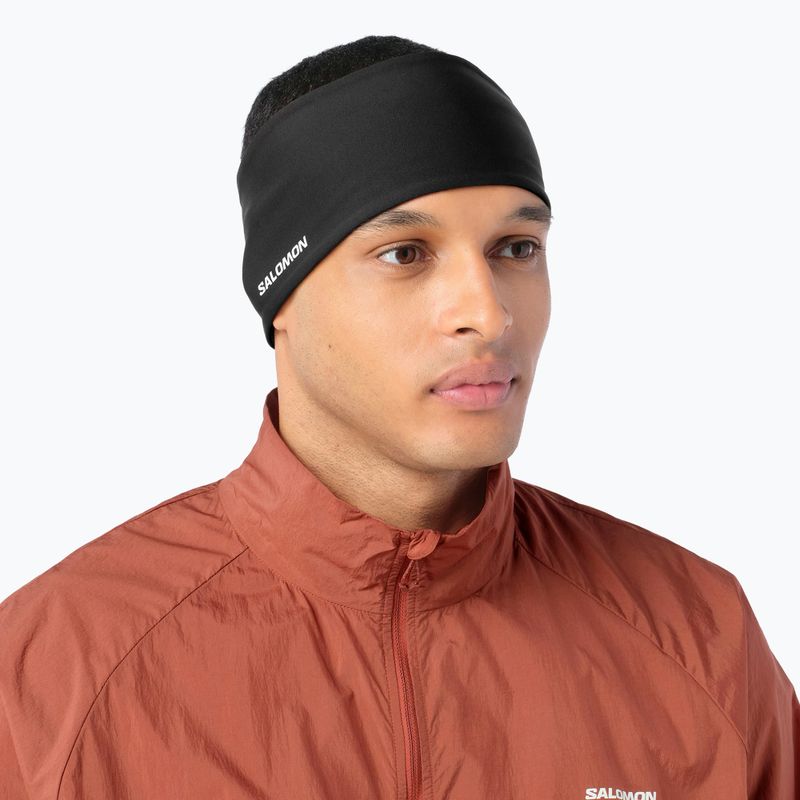 Headband Salomon Run Tech Headband deep black 2