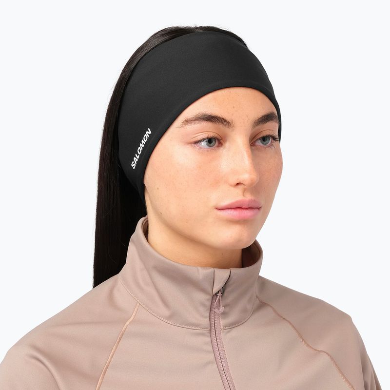 Headband Salomon Run Tech Headband deep black 3