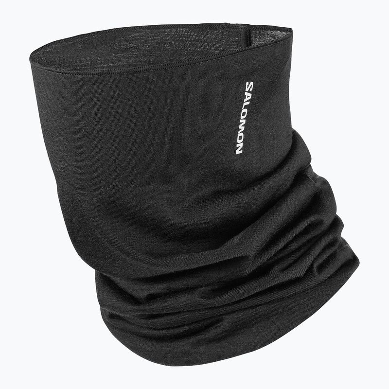 Snood Salomon Merino Neck Gaiter deep black