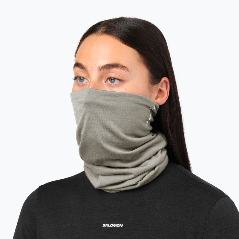 Snood Salomon Merino Neck Gaiter castor gray 3