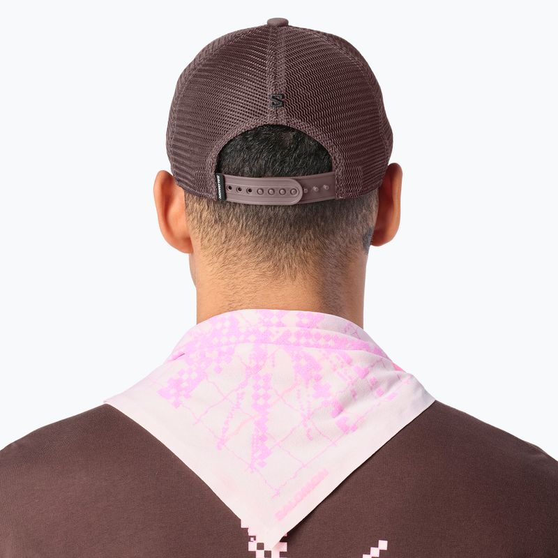 Baseball cap Salomon Logo Trucker coffee bean 3