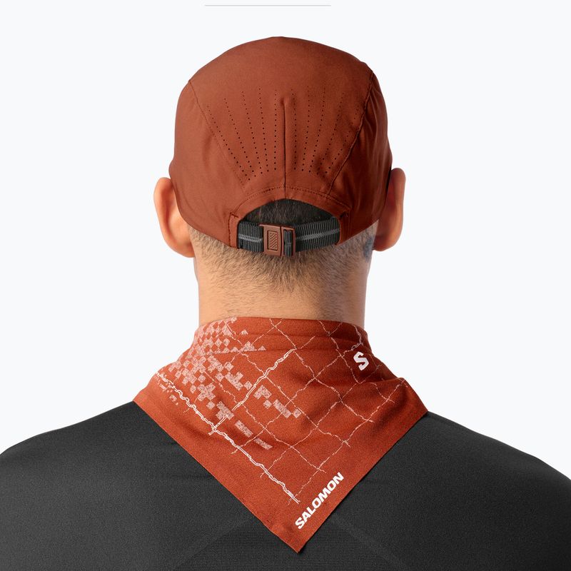 Baseball cap Salomon Shakeout burnt umber 3