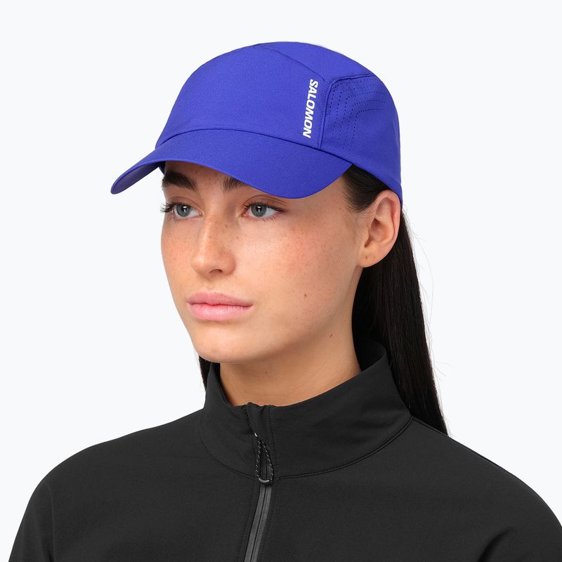 Baseball cap Salomon Shakeout clematis blue 4