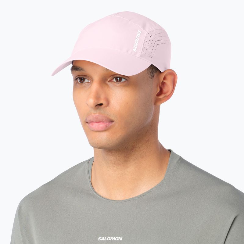 Baseball cap Salomon Shakeout icy pink 2