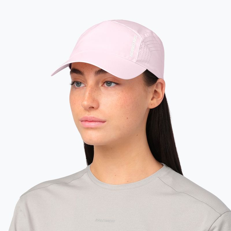 Baseball cap Salomon Shakeout icy pink 4