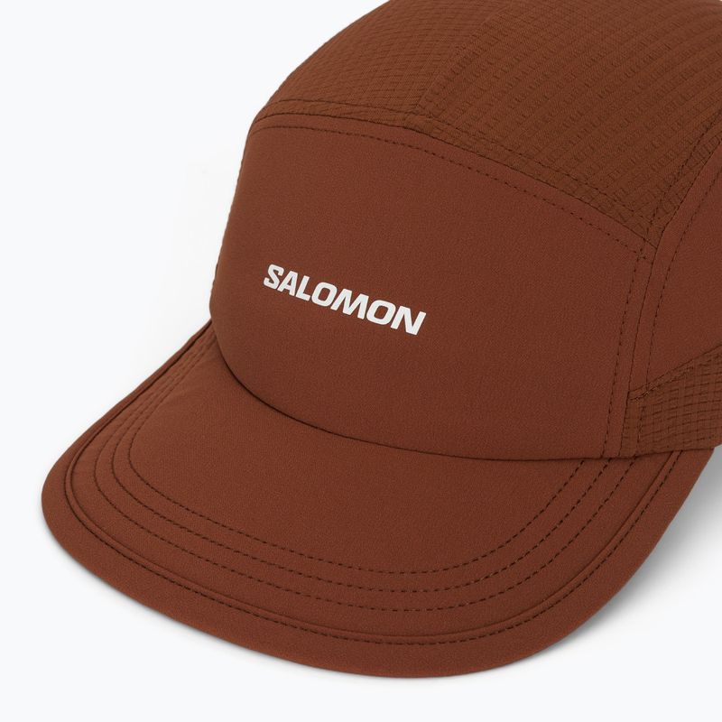 Baseball cap Salomon Sense Aero burnt umber 3