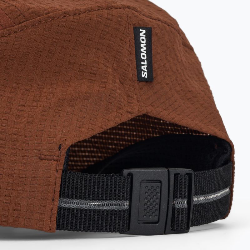 Baseball cap Salomon Sense Aero burnt umber 4
