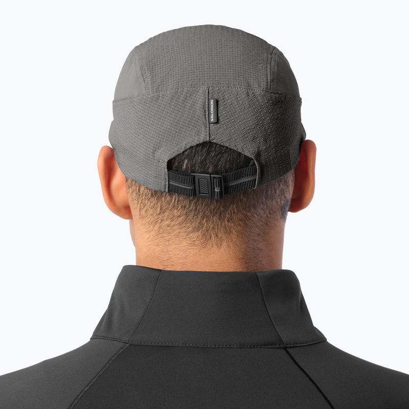Baseball cap Salomon Sense Aero castor gray 3