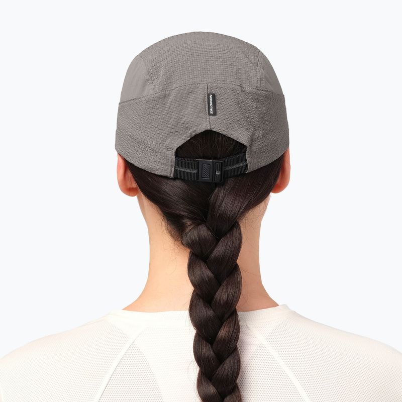 Baseball cap Salomon Sense Aero castor gray 5