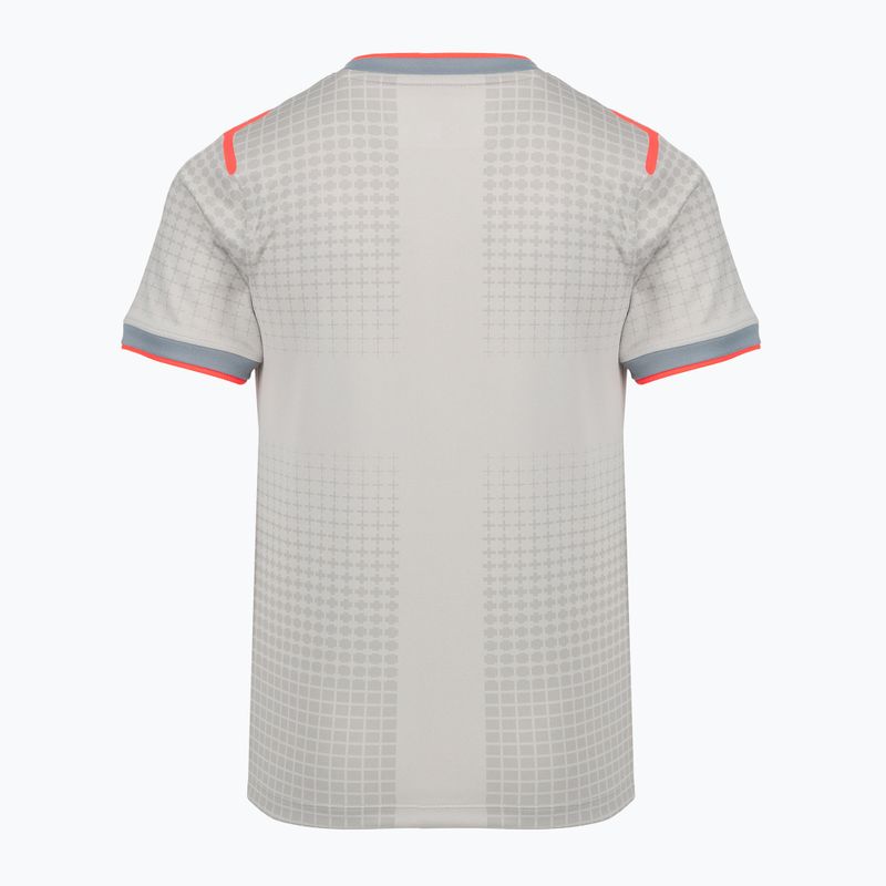 Children's football shirt Nike England Pre-Match pewter grey/bright crimson 2