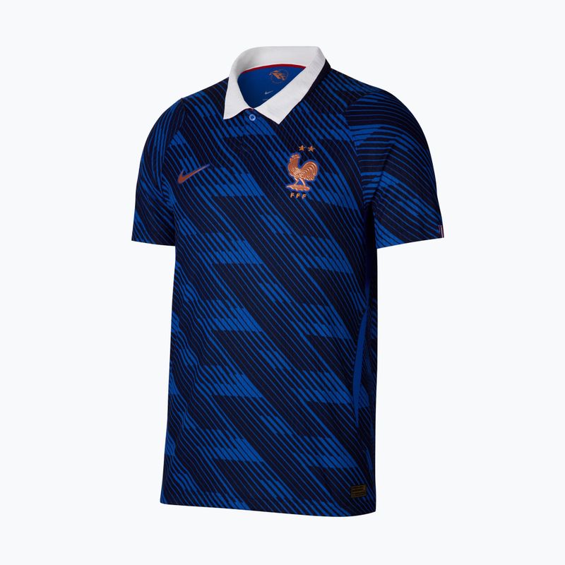 Men's football shirt Nike FFF 2026/27 Match Home game royal/metallic copper 7