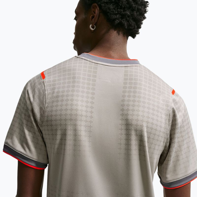 Men's football shirt Nike England Academy Pro Pre-Match pewter grey/bright crimson 6