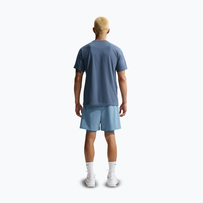 Men's T-shirt Nike Dri-Fit diffused blue/black 3