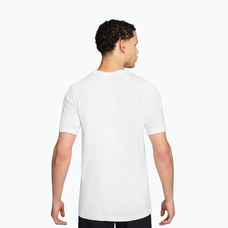 Men's T-shirt Nike Dri-Fit Running white/moon particle 2