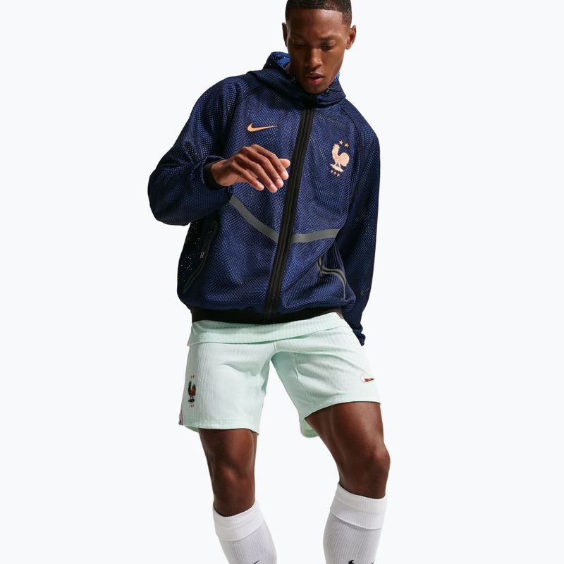 Men's football jacket Nike FFF Dri-FIT Soccer Anthem blackened blue/metallic copper 4