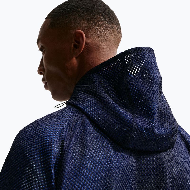Men's football jacket Nike FFF Dri-FIT Soccer Anthem blackened blue/metallic copper 6