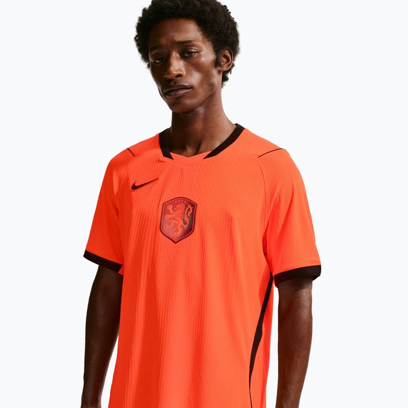 Men's football shirt Nike Netherlands 2026/27 Match Home hyper crimson/black 4