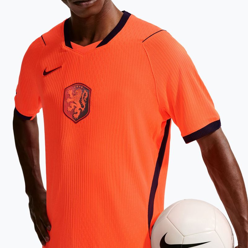 Men's football shirt Nike Netherlands 2026/27 Match Home hyper crimson/black 5