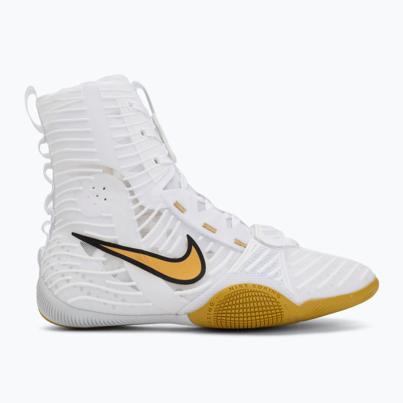 Boxing shoes Nike HyperKo 3 white/metallic gold 2