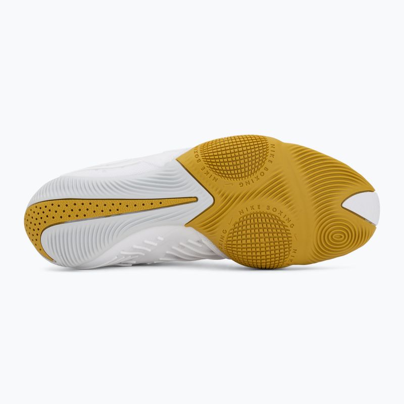Boxing shoes Nike HyperKo 3 white/metallic gold 4