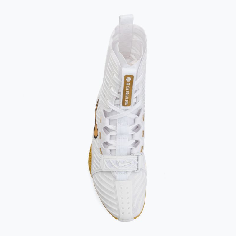 Boxing shoes Nike HyperKo 3 white/metallic gold 5